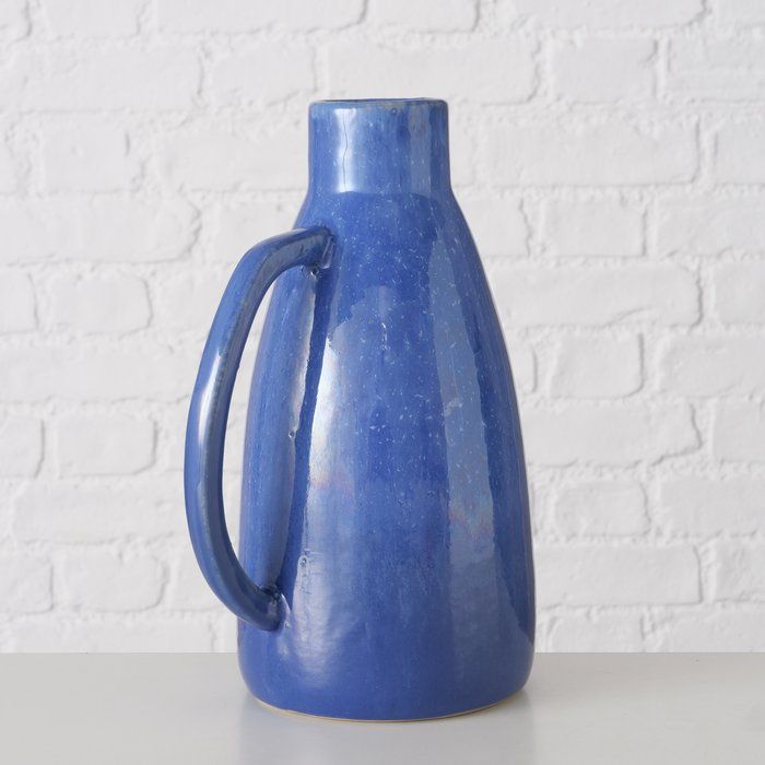 Boltze Vase Peruya blau