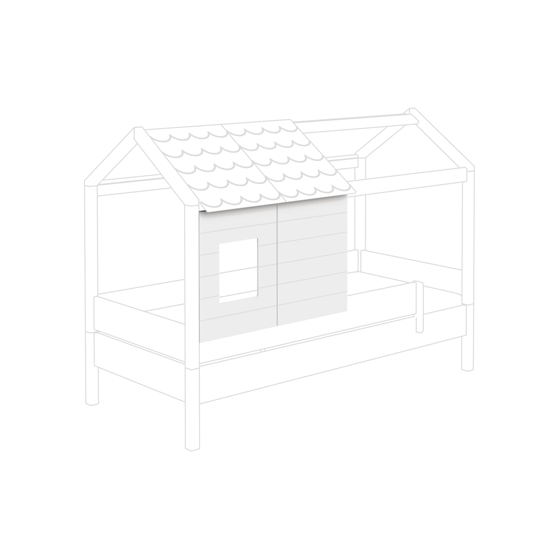 Paidi Fenster und Wandpaneel-Set Tiny House