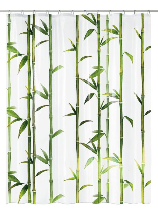 Duschvorhang Bambú maigrün
