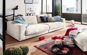 Sofa Kultur 3-Sitzer Seventies weiß