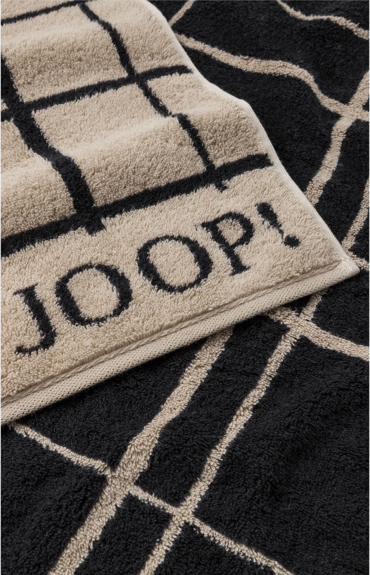 JOOP! Select Layer Duschtuch schwarz