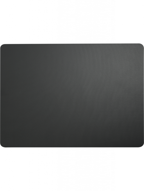 Tischset leather optic fine basalt