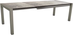 Stern Tischgruppe New Levanto 4, Aluminiumset XL
