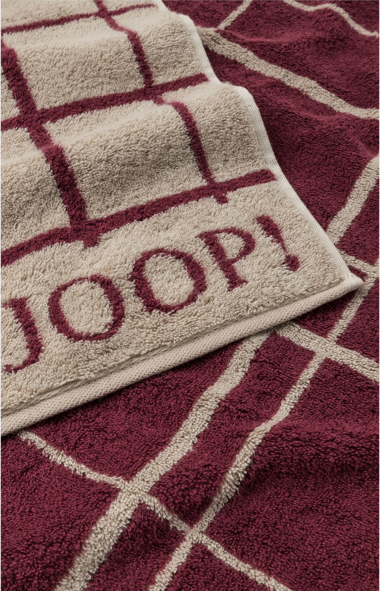 JOOP! Select Layer Waschhandschuh rot